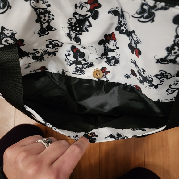 Disney Minnie Mouse Large Tote Diaper Bag - Picture 6 of 8